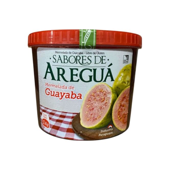 Mermelada de guayaba Sabores de Areguá 1 kilo