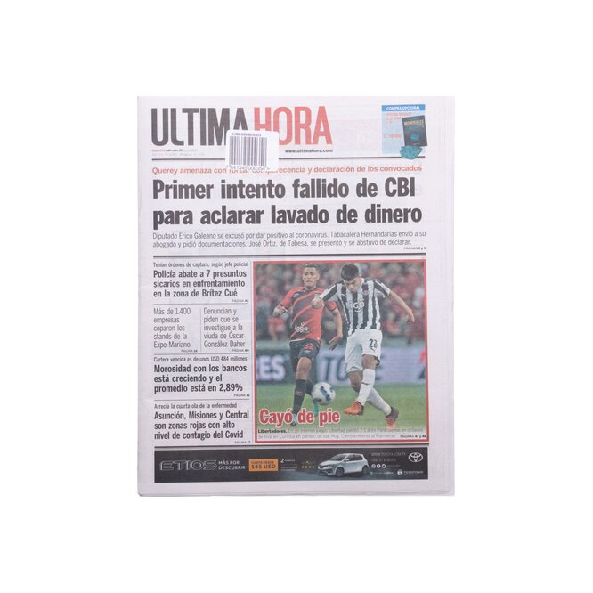 DIARIO DIA MIERCOLES ULTIMA HORA