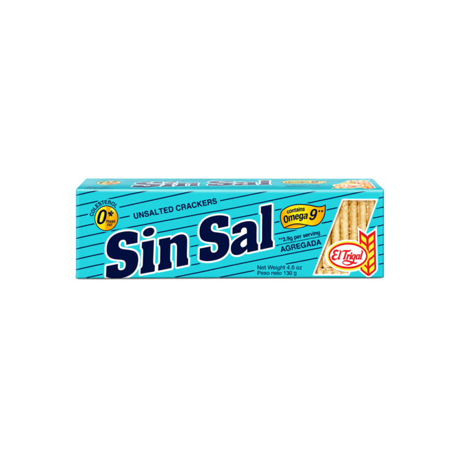 Galletas al agua sin sal El Trigal 130 gramos