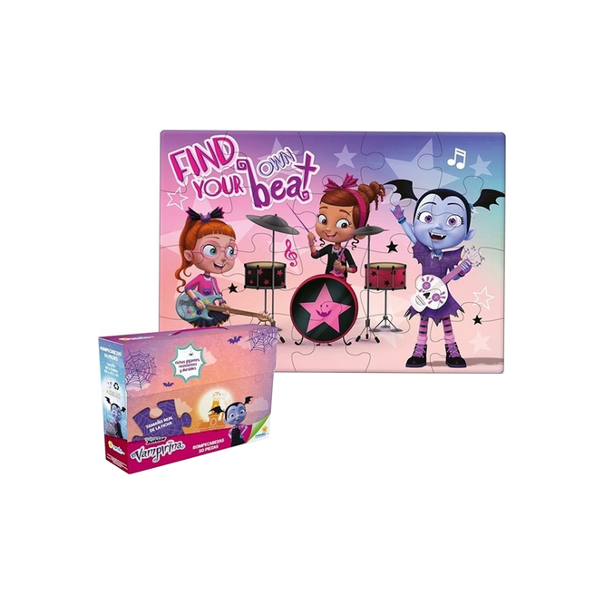 ROMPECABEZAS VAMPIRINA 50 PZS CJA RONDA