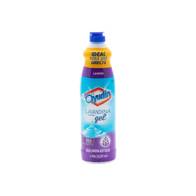 AGUA LAVANDINA ADITIVADA AYUDIN GEL700ML