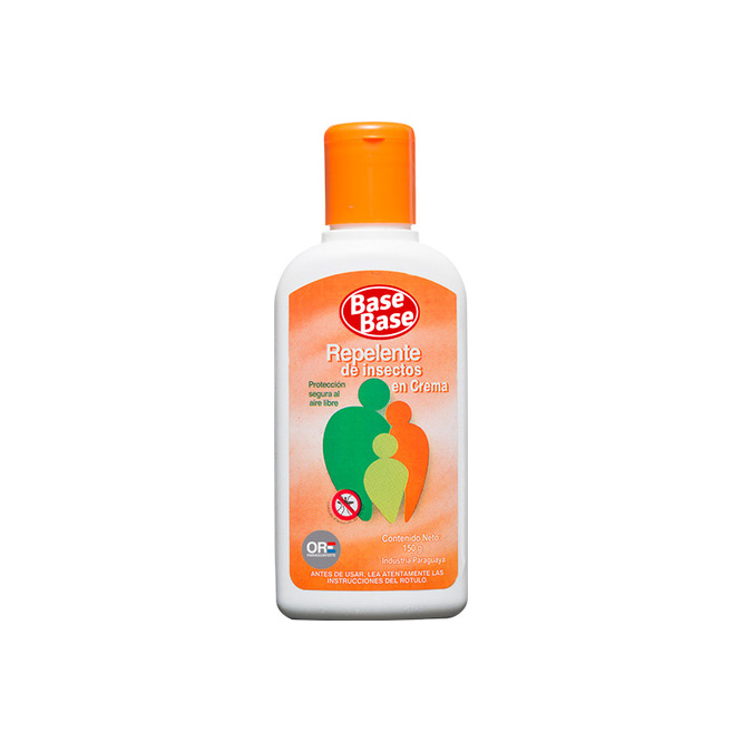 Repelente de insectos en crema, frasco, Base Base, 150 gramos