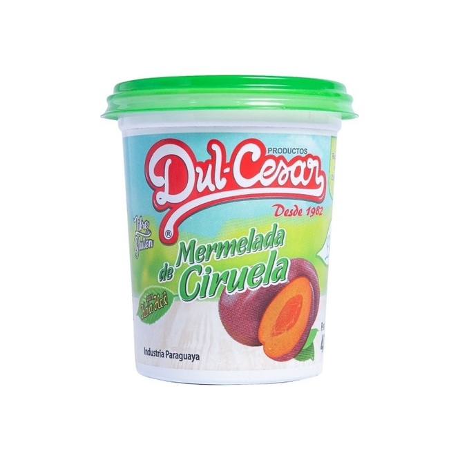 Mermelada light de ciruela Dulcesar 450 gramos