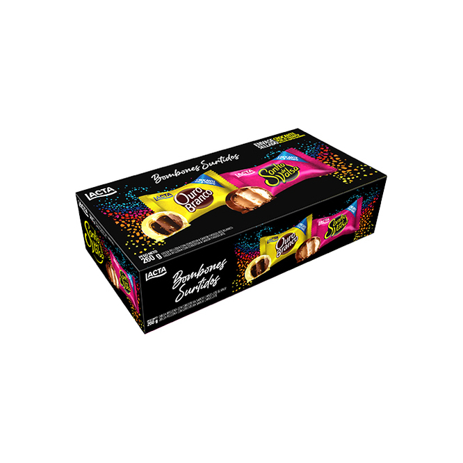 Bombones surtidos caja Lacta 260 gramos