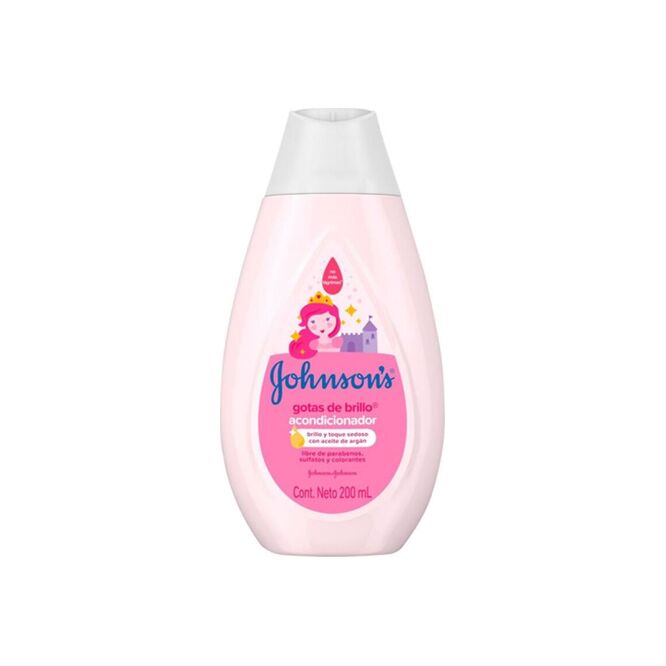 Acondicionador gotas de brillo Johnson's 200 ml