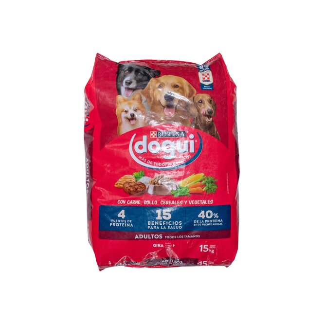 PURINA DOGUI POLL C/VEG 15KG
