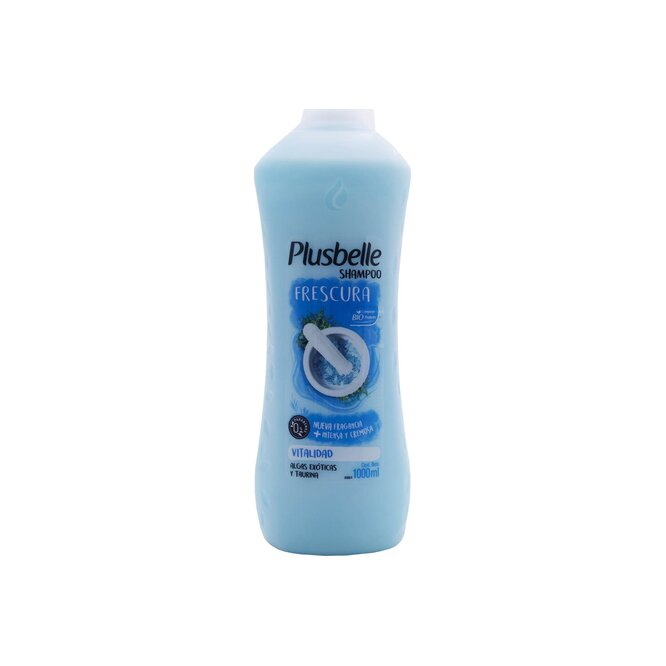 Shampoo frescura vitalidad algas exóticas Plusbelle 1 litro
