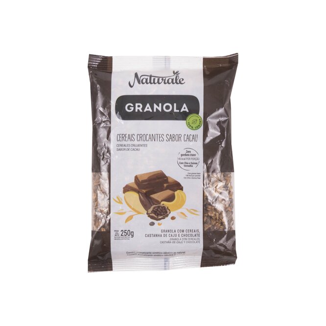 Cereales crocantes sabor cacao Naturale 250 gramos