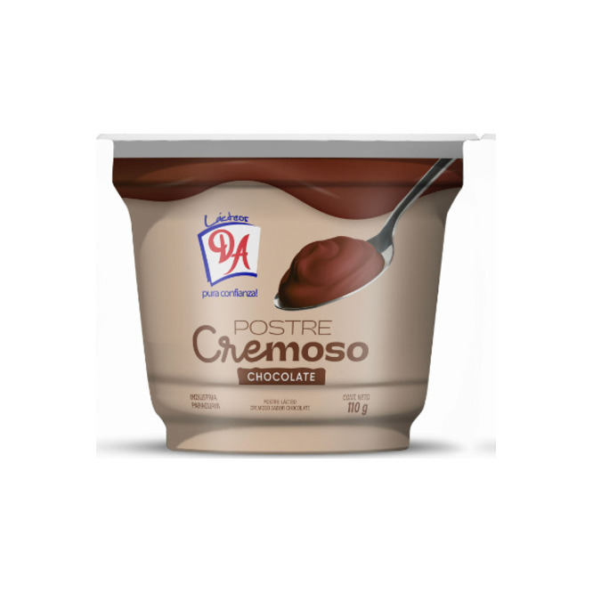 Postre sabor chocolate Doña angela 110 gramos