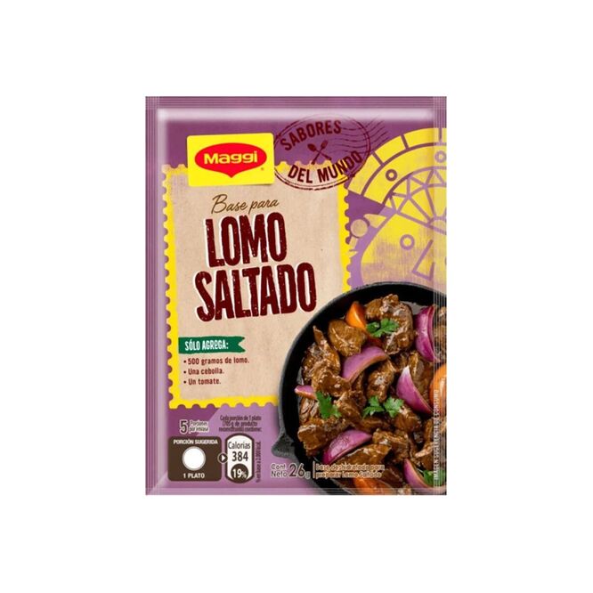 Condimento Para carne salteada deshidratado Maggi 26 gramos