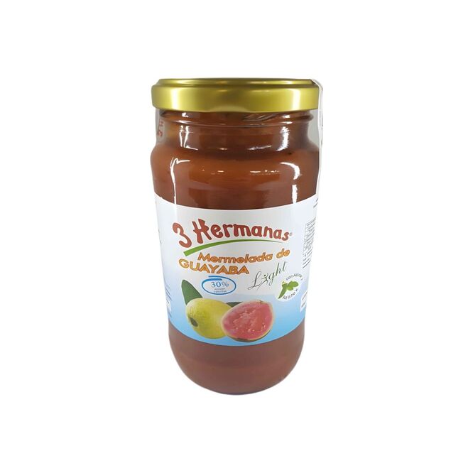 Mermelada light de guayaba 3 Hermanas 450 gramos