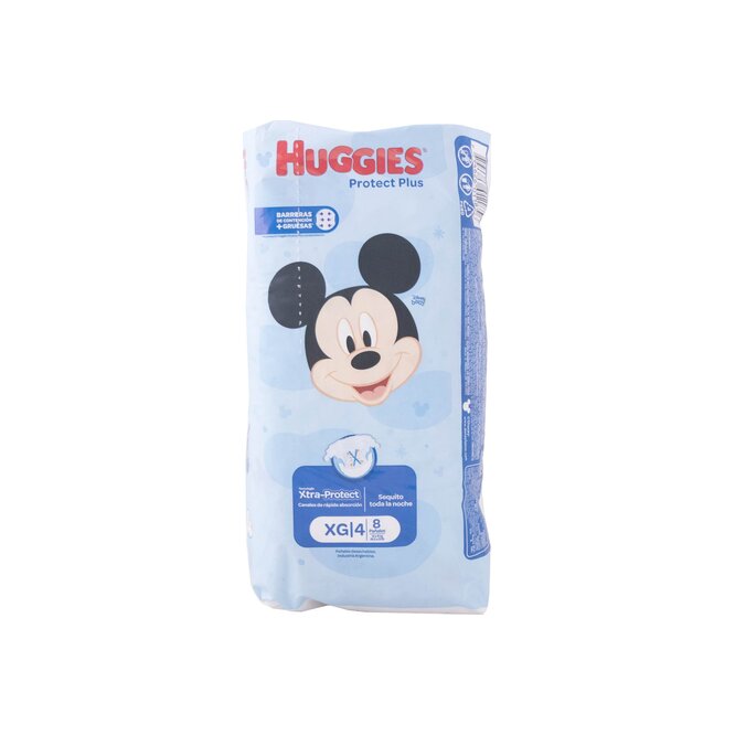 PAÑAL DESECH HUGGIES PROTECT PLUS XG 8UN