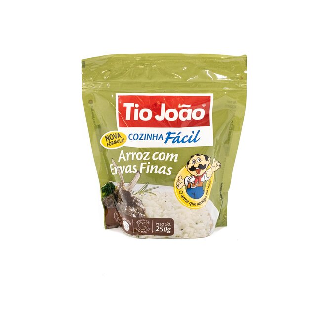ARROZ TIO JOAO C/HIERB FINAS  250GR