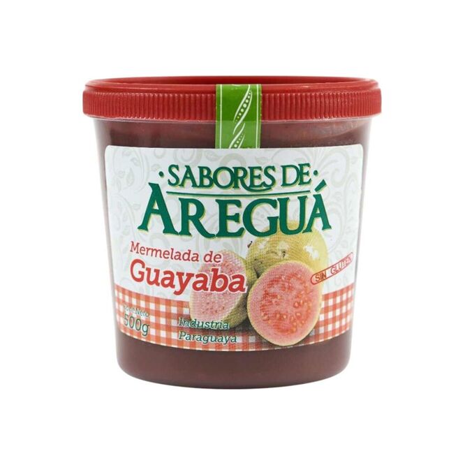 Mermelada de guayaba Sabores de Areguá 500 gramos