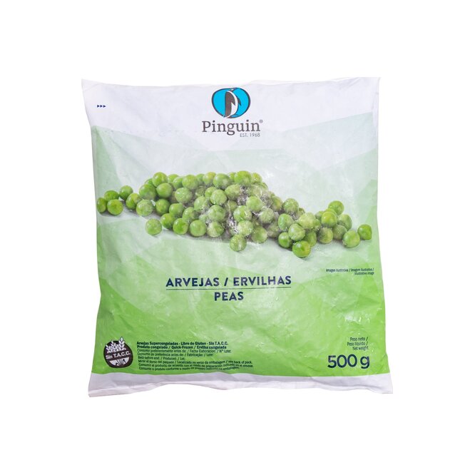 Arvejas congeladas Pinguin 500 gramos