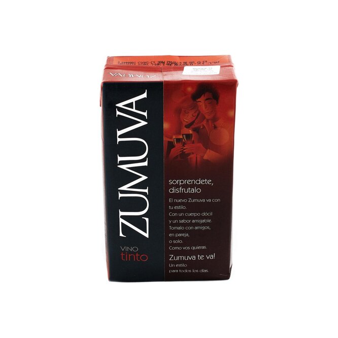 VINO TINTO 1LT ZUMUVA TETRA
