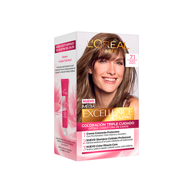 TINTURA EXCELLENCE KIT N7.1 LOREAL