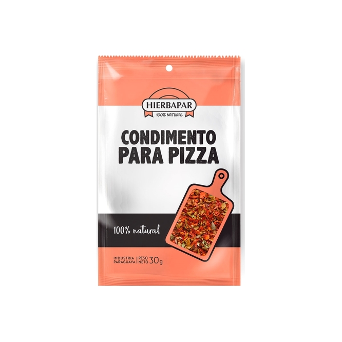 Condimento para pizza paquete Hierbapar 30 gramos