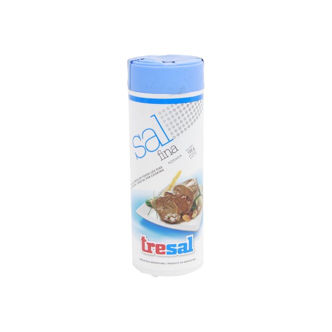 Sal Fina con salero Tresal 100 gramos