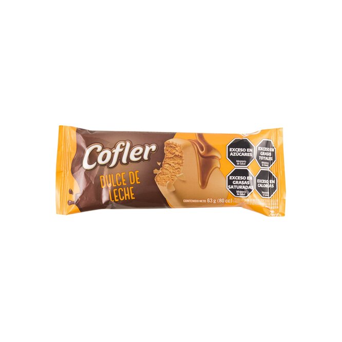 Helado de crema de dulce de leche Cofler 63 gramos
