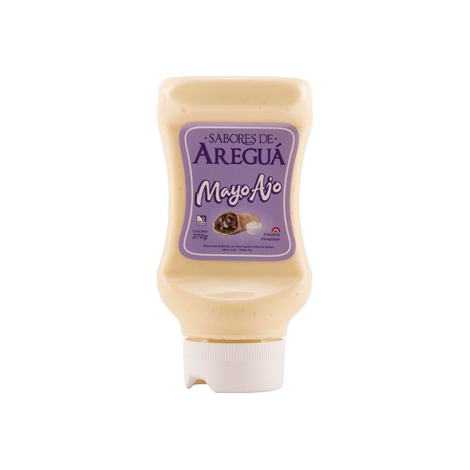 Mayonesa Mayo Ajo Sabores de Areguá 270 gramos