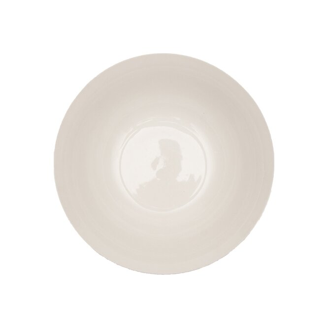 Bowl de Cerámica Blanco sin Envase ref. Llyb07 Zibo 17cm