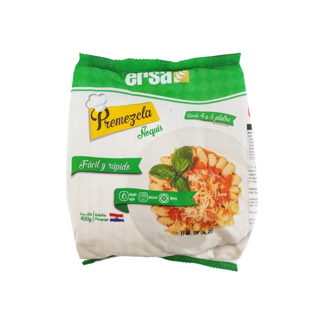 Premezcla de ñoquis paquete Ersa 400 gramos