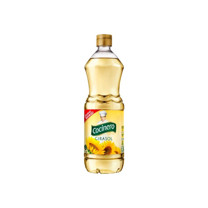 Aceite de girasol en botella Cocinero 1,5 litros