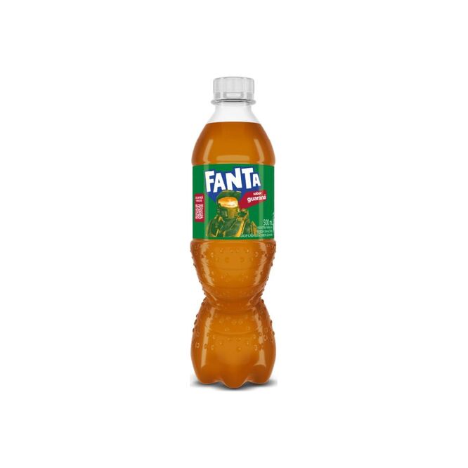 Gaseosa Descartable sabor Guaraná en botella Fanta 500 ml