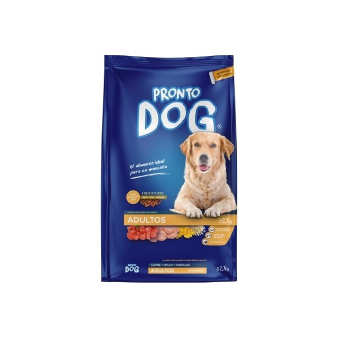 Alimento para perro adulto Pronto Dog 2,7 kilos