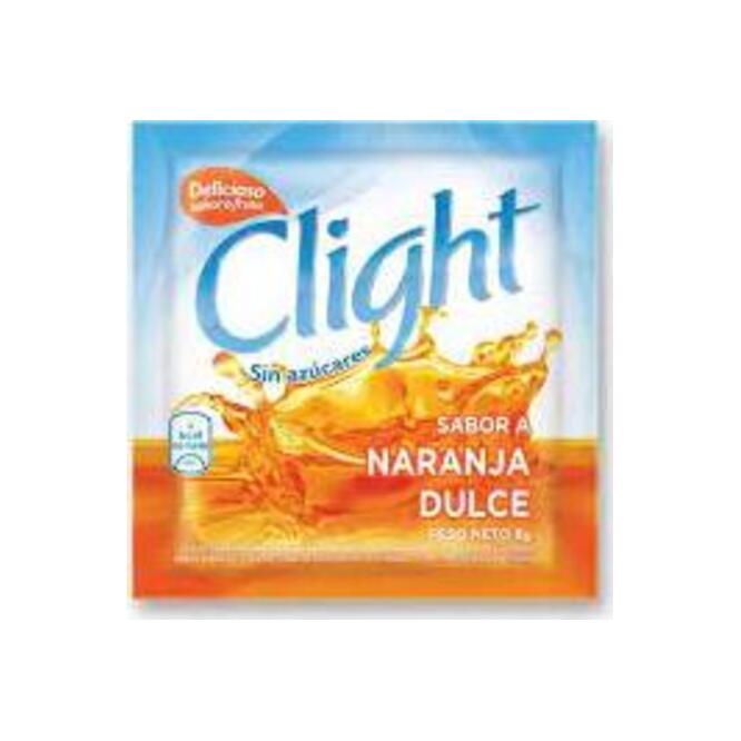 Jugo en polvo de naranja Clight 7,5 gramos