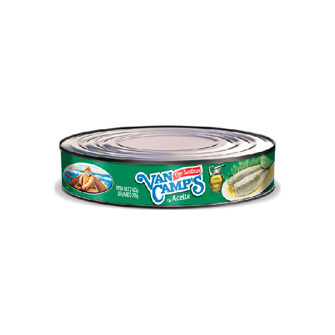Sardina en aceite Van Camps 425 gramos
