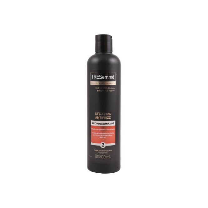 Acondicionador anti frizz keratina Tresemmé 500 ml