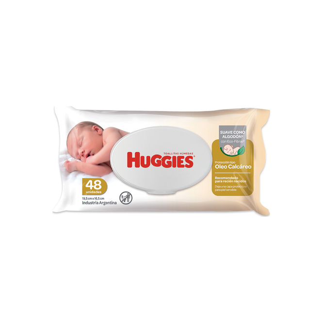 Toallita Húmeda Oleo Calcareo Huggies 48 unidades