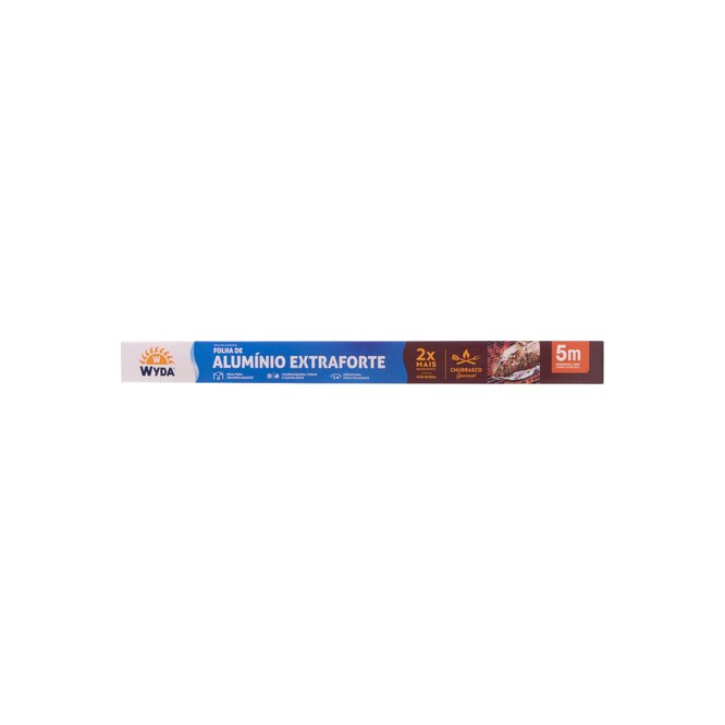 Papel de Aluminio Extra Fuerte Wyda 60CM X5M