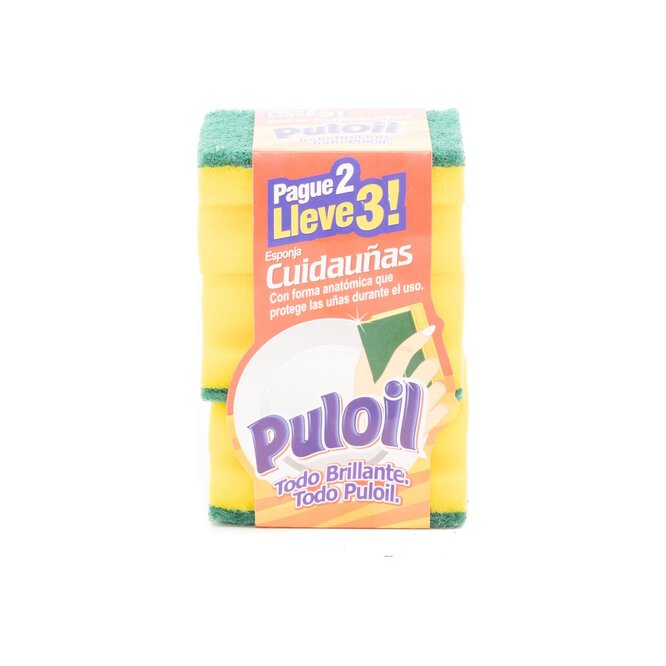 Esponja cuida uñas pack 3 unidades Puloil