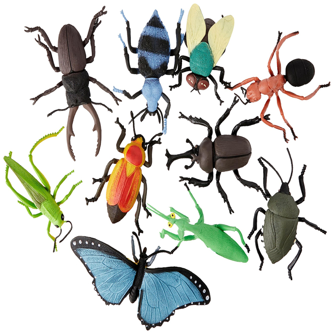 JUGUETE ANIMALES INSECTOS BOLSA MK REF M