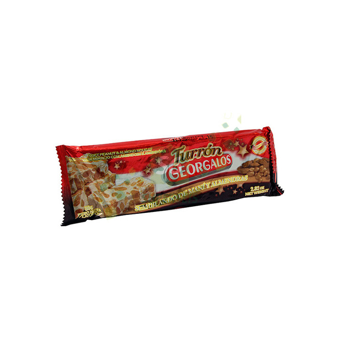 TURRON MANI/ALMEND S/BL GEORGALOS