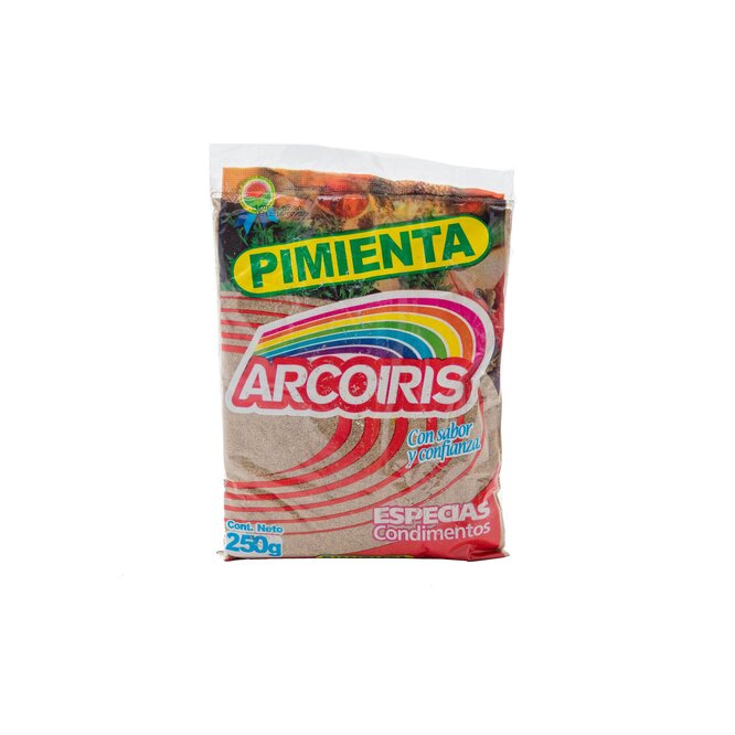 Pimienta molida Arcoíris 250 gramos