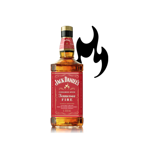 WHISKEY JACK DANIELS CCANELA 1LT
