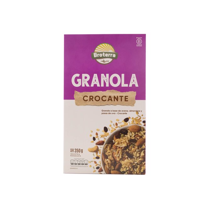 Granola de avena almendra Broterra 350 gramos