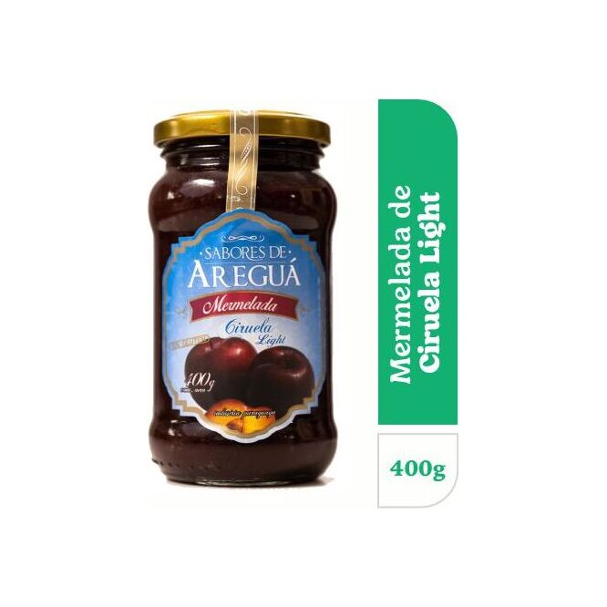 Mermelada de Ciruela Light Sabores de Areguá 400 gramos