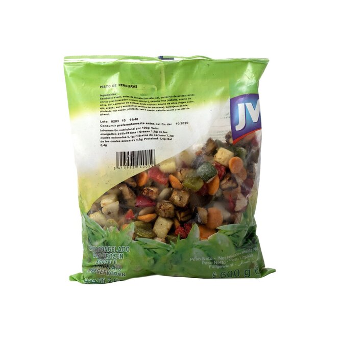 PISTO VERDURAS ASADAS MEZCLA VERDURA IV
