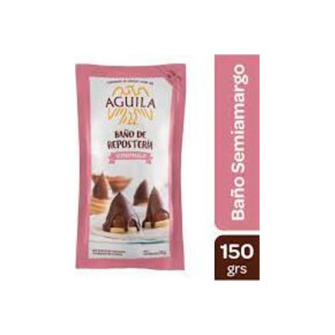 Baño de repostería semiamargo Águila 150 gramos