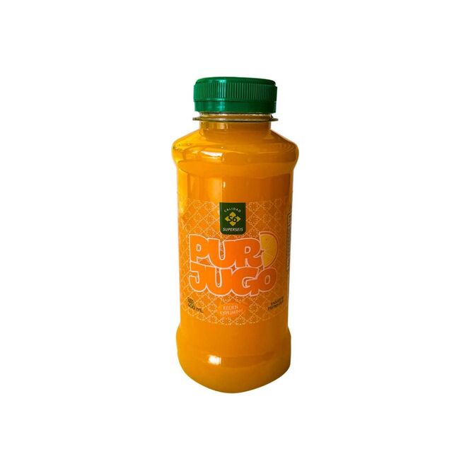 Jugo natural de naranja Superseis 400 ml