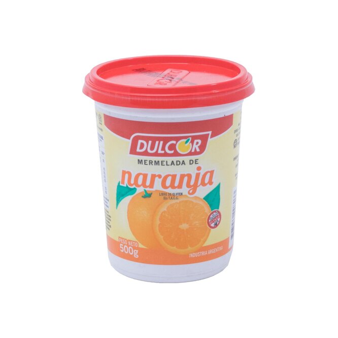 Mermelada de naranja en pote Dulcor 500 gramos