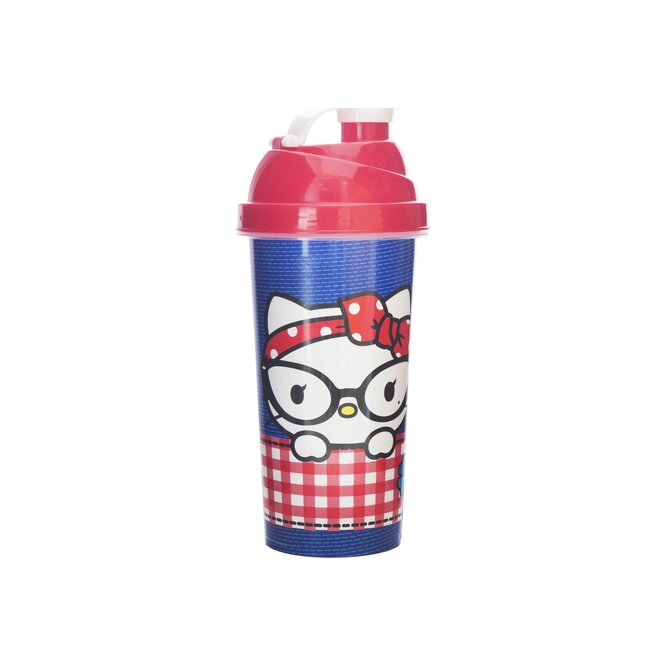 VASO PLASUTIL HELLO KITTY SHAKER 580ML