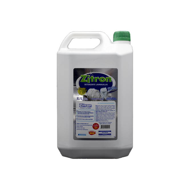 Detergente Lavavajillas en bidón Zitrón 5 litros