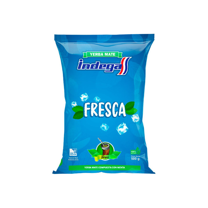Yerba mate fresca paquete Indega 500 gramos