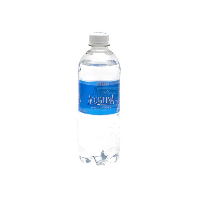 Agua mineral sin gas botella Aquafina 500 ml